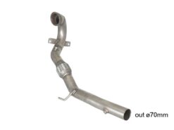 Downpipe 70mm Inox Golf MK7 2.0 TSI GTI 162/169/195/228kw